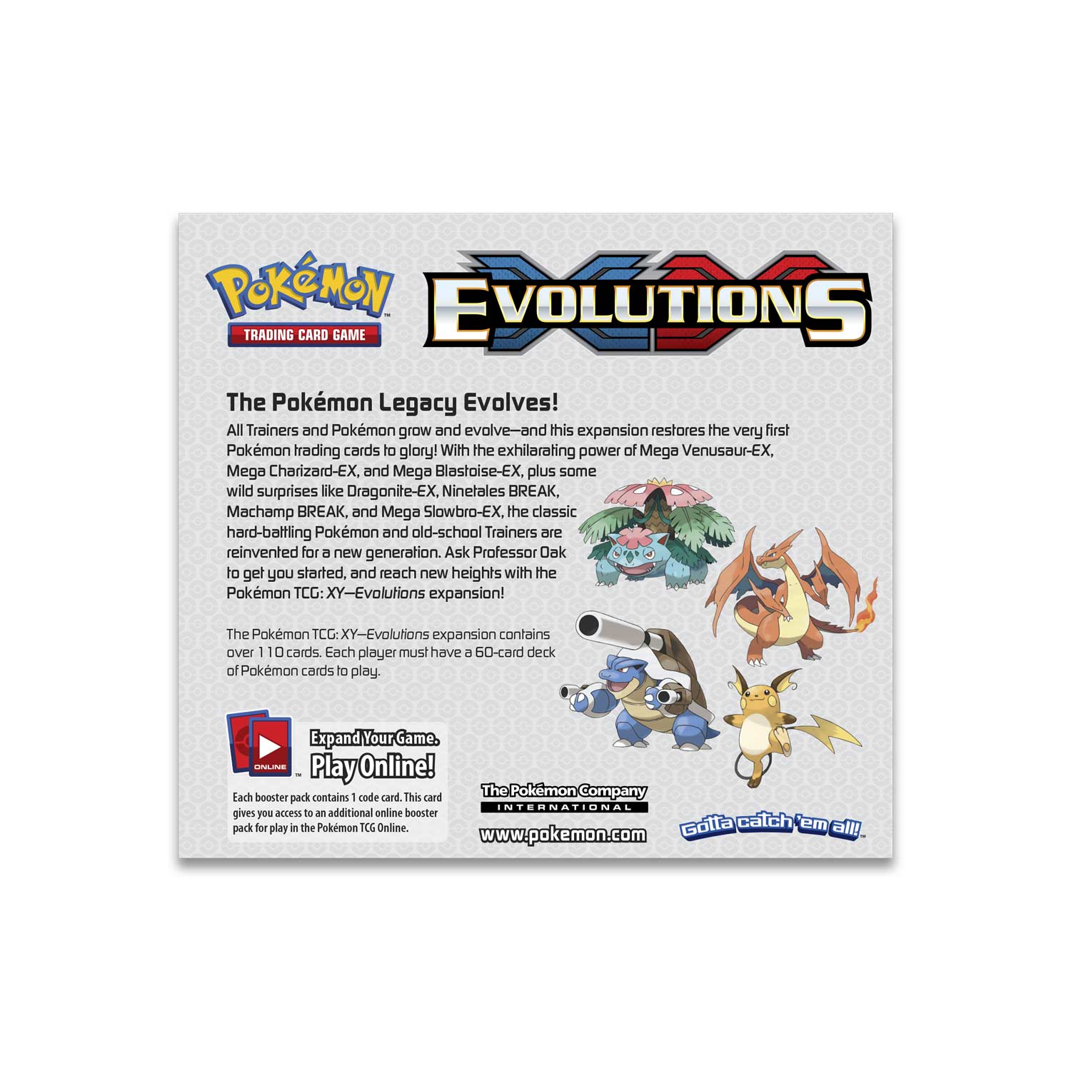 Pokemon TCG XY - Evolutions Booster Box - 36 Packs Card Game, 2 Players 