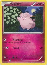 Clefairy (#19)  XY Trainer Kit Bisharp & Wigglytuff - Common
