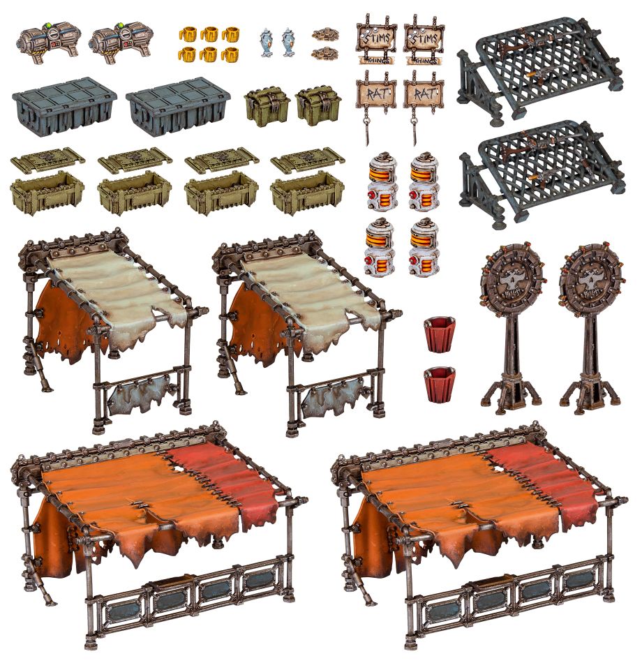 NECROMUNDA: ZONE MORTALIS: UNDERHIVE MARKET