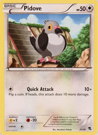 Pidove (#21)  BW Trainer Kit Excadrill & Zoroark - Common