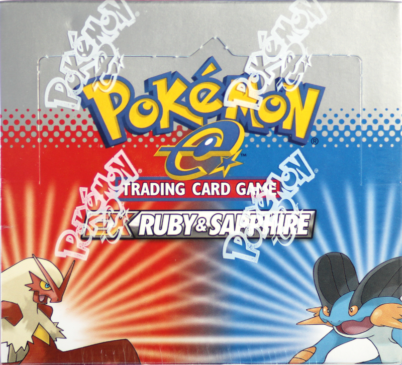 EX: Ruby & Sapphire - Booster Box