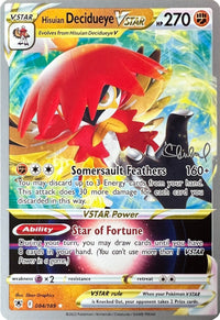 Hisuian Decidueye VSTAR - 2022 (Ondrej Skubal) 084  World Championship Decks - Ultra Rare