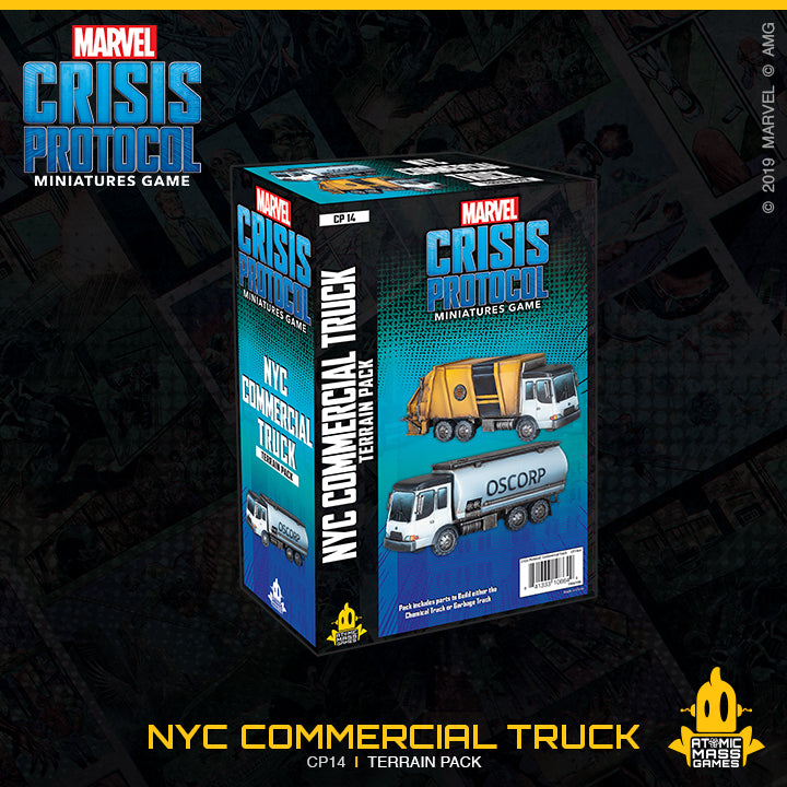 NYC Commercial Truck - Marvel Crisis Protocol