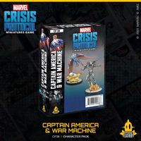 Captain America & War Machine - Marvel Crisis Protocol