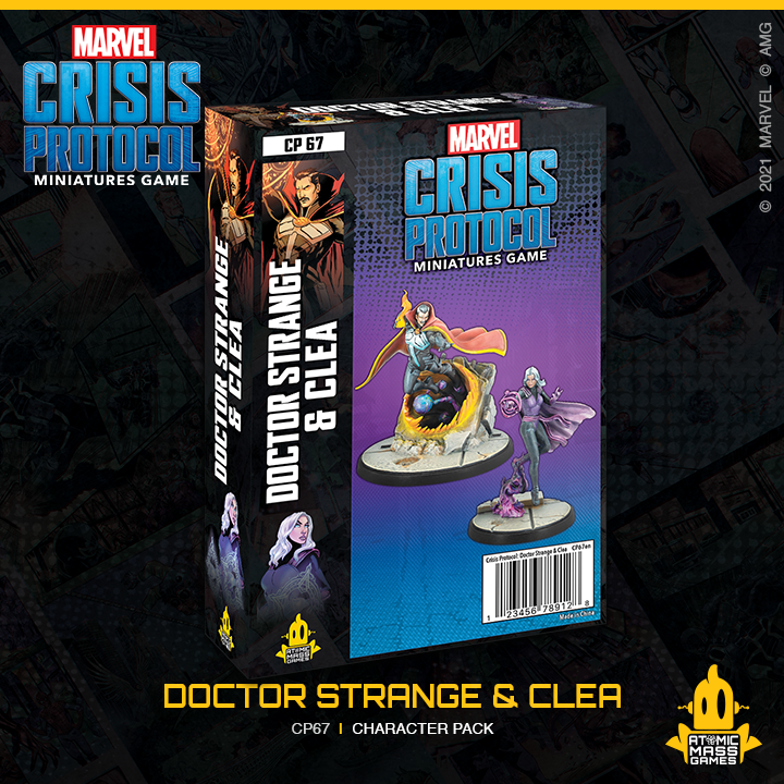 Doctor Strange & Clea - Marvel Crisis Protocol