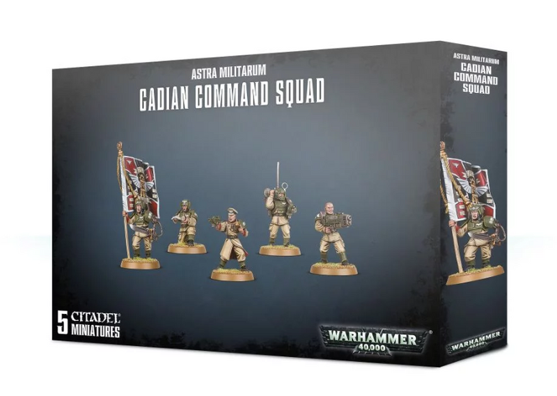 Astra Militarium: Cadian Command Squad