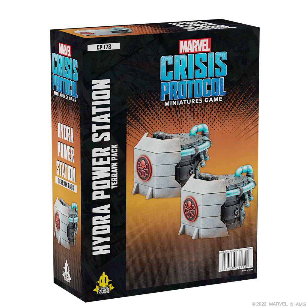 MARVEL CRISIS PROTOCOL -  HYDRA POWER STATION TERRAIN PACK