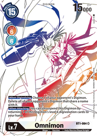 Omnimon [BT1-084] (Alternative Art) [Double Diamond]
