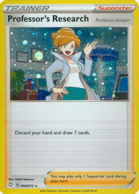 Professor's Research (Cosmos Holo) 060/072  - Holofoil Deck Exclusives - Promo