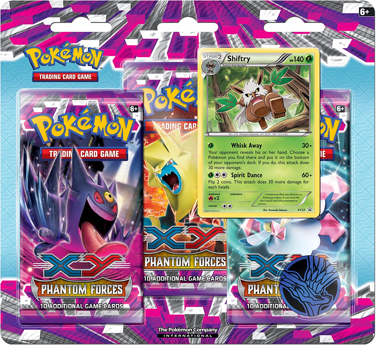 XY: Phantom Forces - 3-Pack Blister (Shiftry)