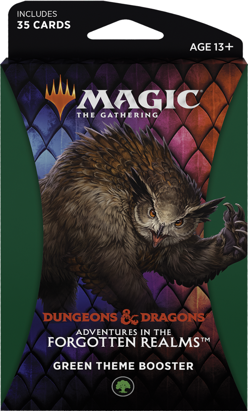 Dungeons & Dragons: Adventures in the Forgotten Realms - Theme Booster (Green)