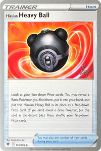 Hisuian Heavy Ball - 2022 (Sebastian Lashmet) 146  World Championship Decks - Uncommon