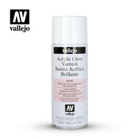 ACRYLIC VARNISH: GLOSS - SPRAY CAN (400ml)