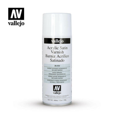 ACRYLIC VARNISH: SATIN - SPRAY CAN (400ml)