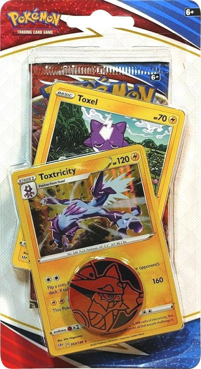 Sword & Shield: Battle Styles - Single Pack Blister (Toxtricity, Toxel)