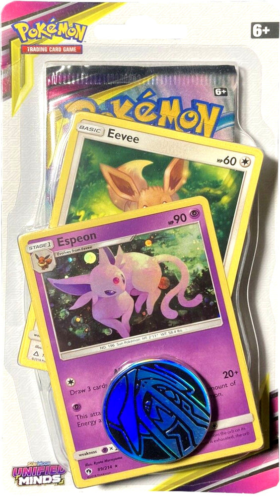 Sun & Moon: Unified Minds - Single Pack Blister (Espeon, Eevee)