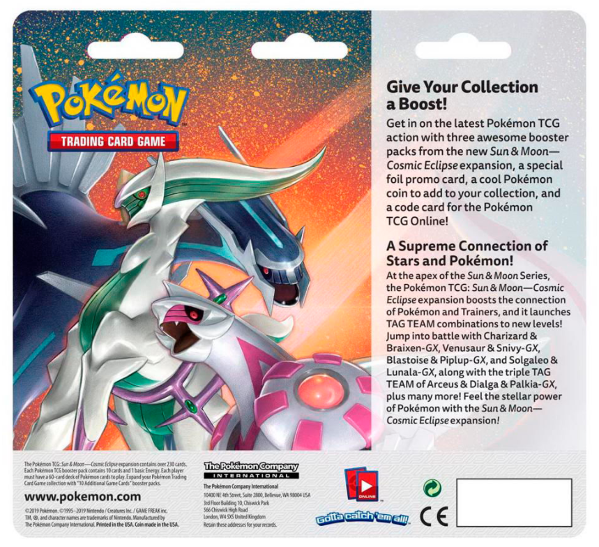 Solgaleo Cosmic Eclipse Sealed Promo 