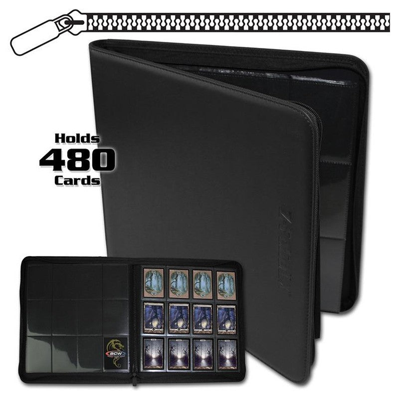 BCW Binder: 9pkt Zipper Folio