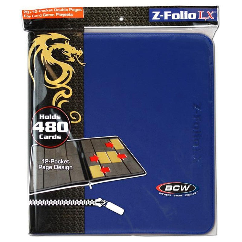 BCW Binder: 9pkt Zipper Folio