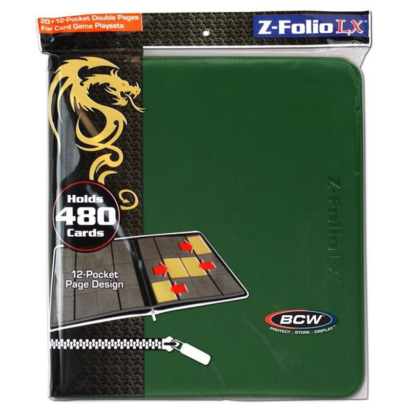 BCW Binder: 9pkt Zipper Folio