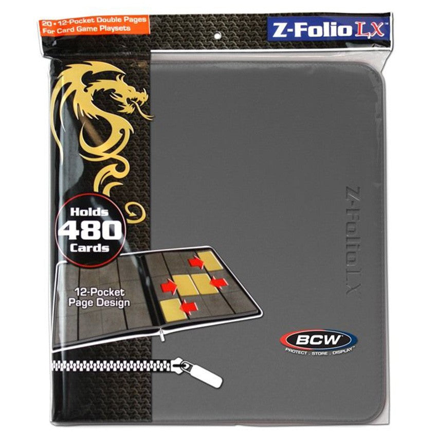 BCW Binder: 9pkt Zipper Folio