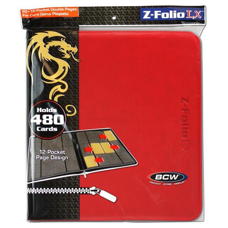 BCW Binder: 9pkt Zipper Folio