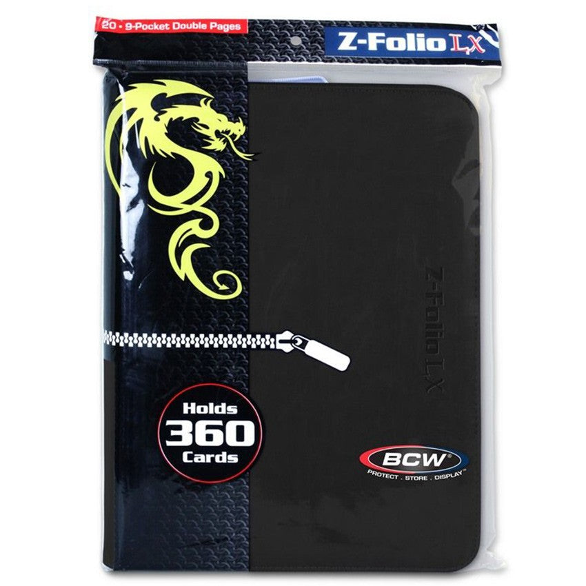 BCW Binder: 9pkt Zipper Folio