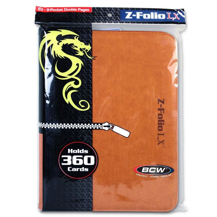 BCW Binder: 9pkt Zipper Folio