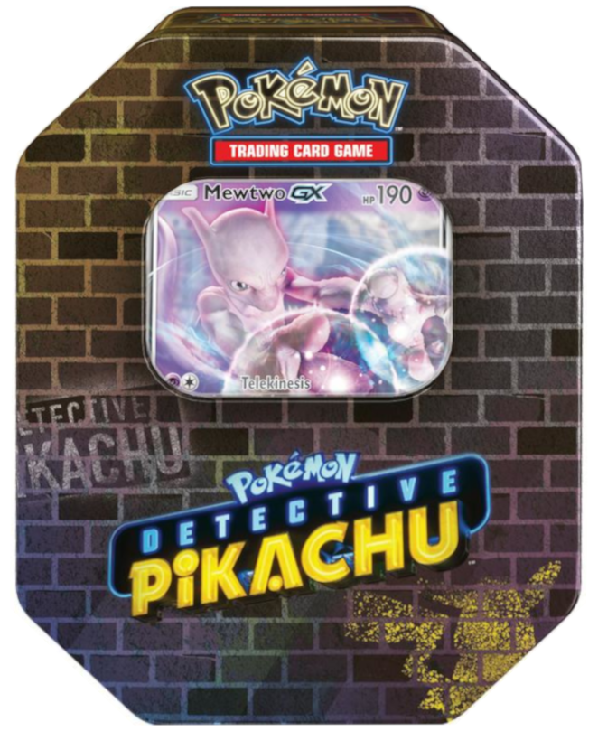 Detective Pikachu - Collector's Tin (Mewtwo GX)