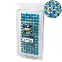 BLUE FLOWERS TUFTS