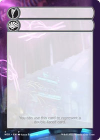 Helper Card (6/9) [Kamigawa: Neon Dynasty Tokens]