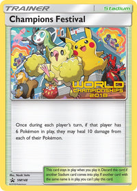 Champions Festival - SM148 (World Championships 2018) [Quarter Finalist]  SM Promos - Promo