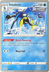 Inteleon (043) (043) - 2022  043  World Championship Decks - Rare