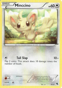 Minccino (#19)  BW Trainer Kit Excadrill & Zoroark - Common