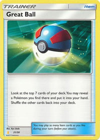 Great Ball (#21) (Alolan Raichu Half-Deck)  SM Trainer Kit Lycanroc & Alolan Raichu - Common