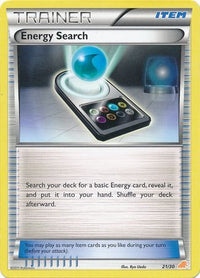 Energy Search (Excadrill)  BW Trainer Kit Excadrill & Zoroark - Common