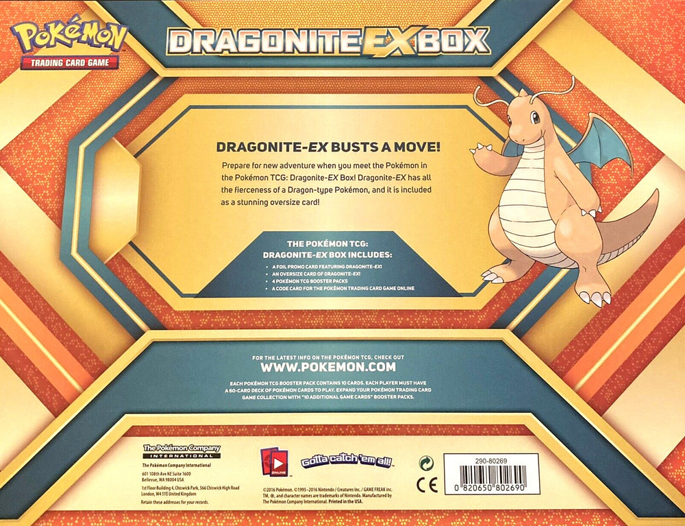 XY: Evolutions - Dragonite EX Box