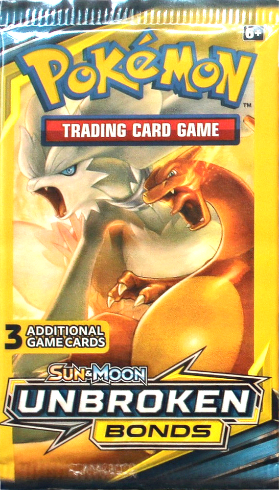 Sun & Moon: Unbroken Bonds - 3-Card Booster Pack