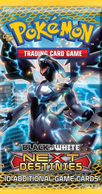 next destinies booster box Pokemon Opening (1/2) 2 Black White series Booster Packs Sleeved Booster Pack Prices |