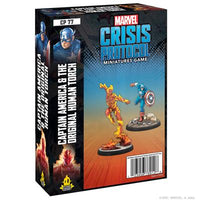 Captain America & The Original Human Torch - Marvel Crisis Protocol