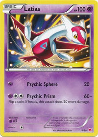 Latias (#14 Non-Holo)  XY Trainer Kit Latias & Latios - Common