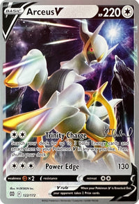 Arceus V - 2022 (Ondrej Skubal) 122  World Championship Decks - Ultra Rare