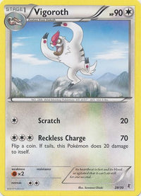 Vigoroth (#28)  XY Trainer Kit Bisharp & Wigglytuff - Common