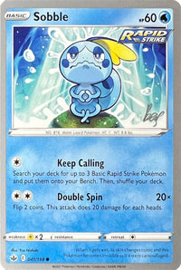 Sobble - 2022 (Sebastian Lashmet) 041  World Championship Decks - Common