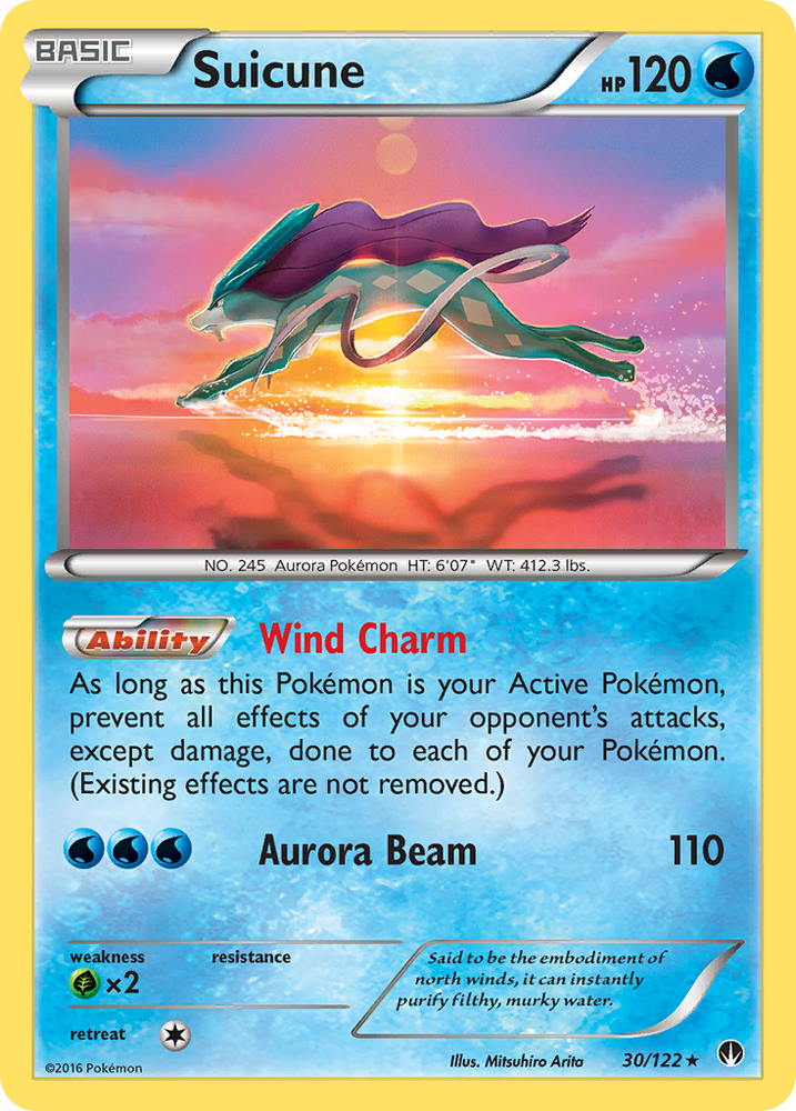 Suicune (30/122) [XY: BREAKpoint]