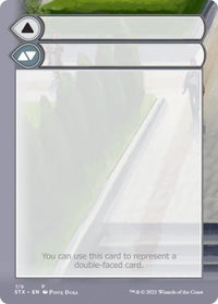 Helper Card (7/9) [Strixhaven: School of Mages Tokens]