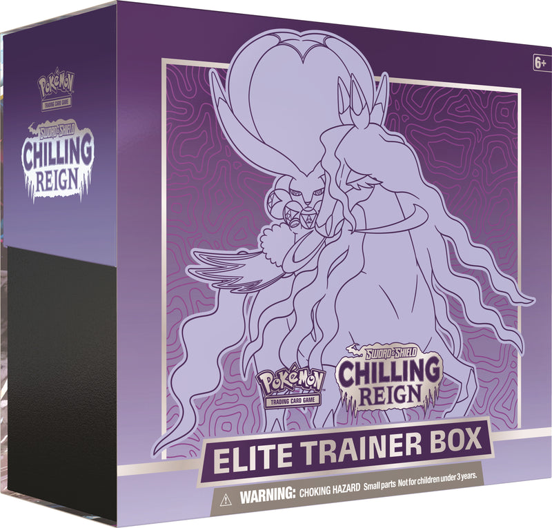 Sword & Shield: Chilling Reign - Elite Trainer Box (Shadow Rider Calyrex)