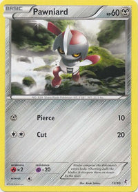 Pawniard (#13)  XY Trainer Kit Bisharp & Wigglytuff - Common