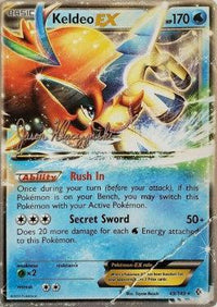 Keldeo EX - 2013 (Jason Klaczynski) 049  World Championship Decks - Ultra Rare