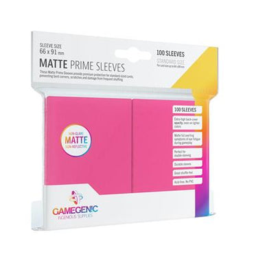 DP MATTE PRIME SLEEVES PINK (100)